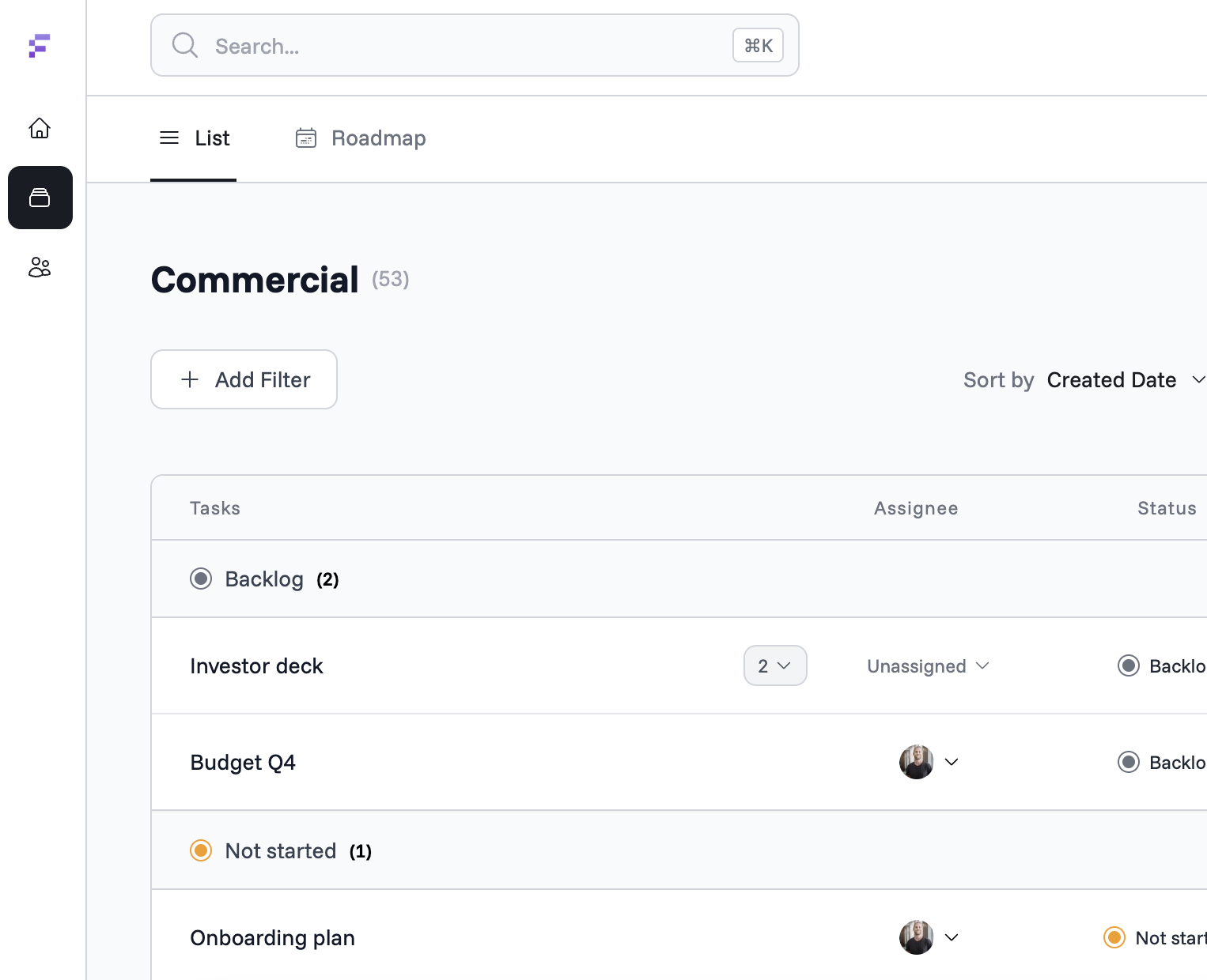 Free project management tool dashboard showing tasks, milestones, and team collaboration